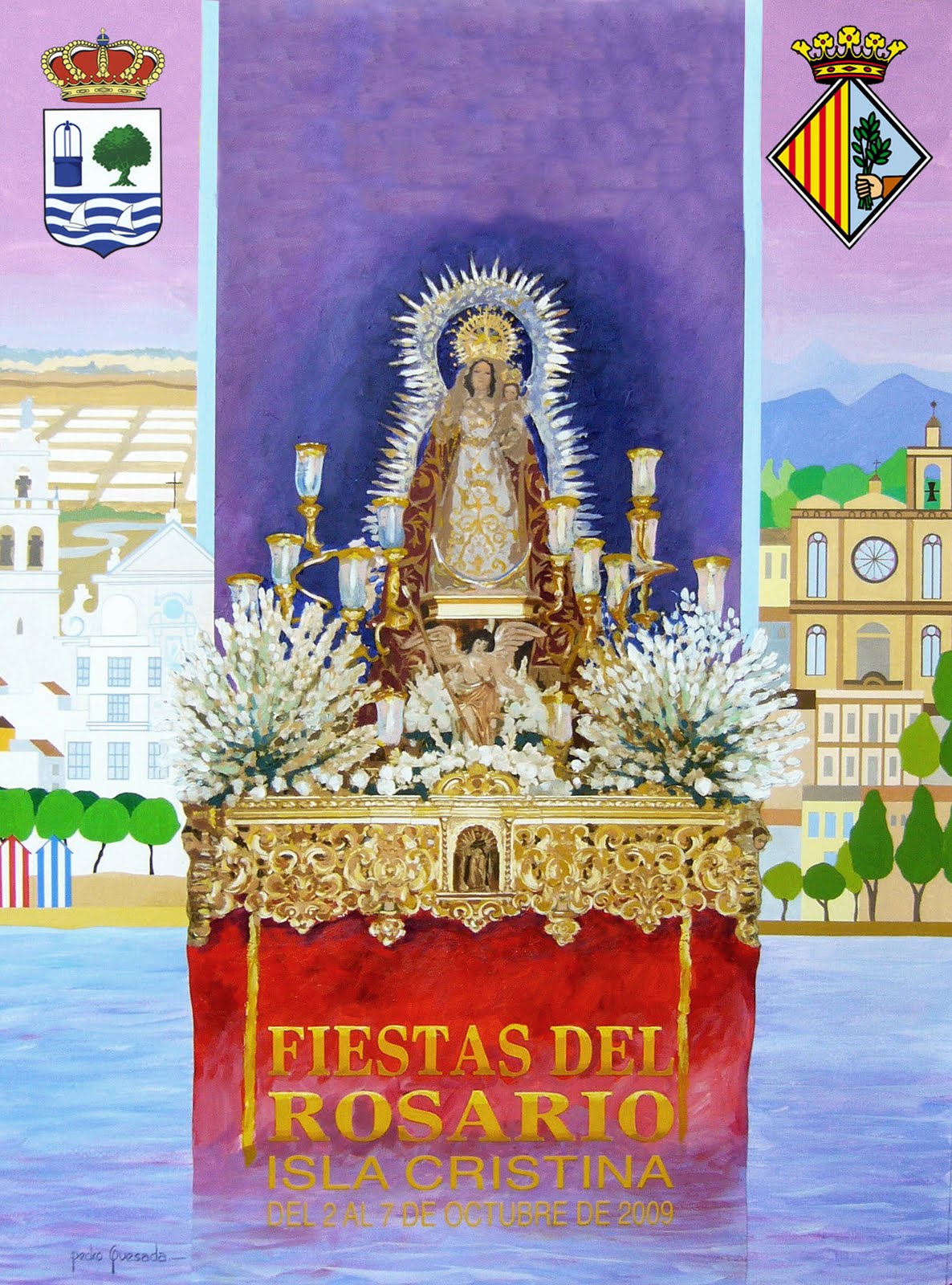 Fiestas patronales en honor de Nuestra Señora del Rosario 2009 Isla Cristina